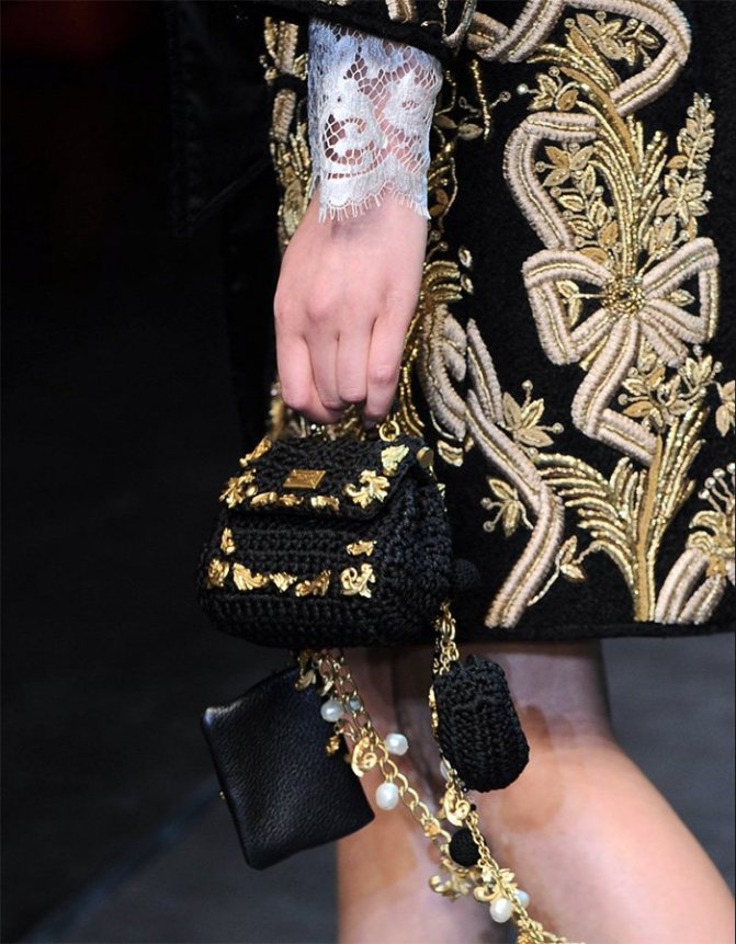 сумка стиль барокко фото