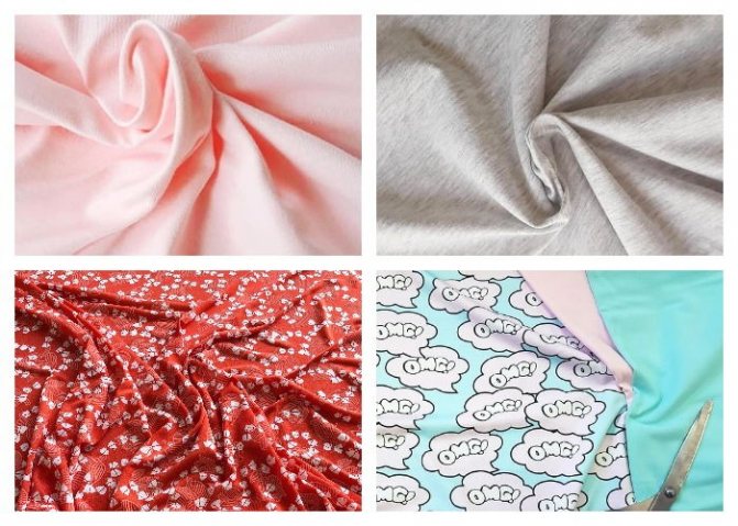 Виды трикотажных тканей