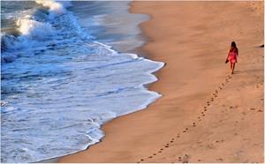 Горячий песок