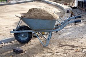 Тележка с песком