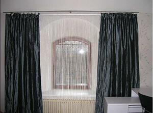 Чёрные шторы