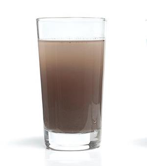 Мутная вода в стакане