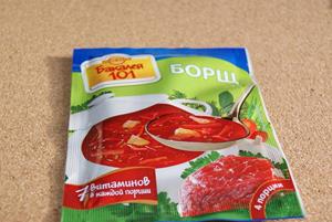 Пакетированный суп