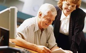 Рабочий пенсионер