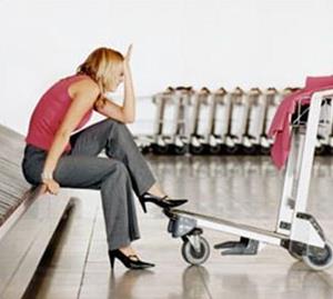 Потеряла чемодан