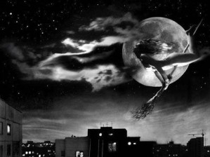 Ночной полет на метле