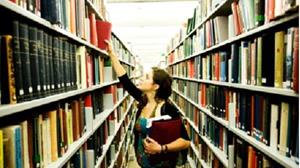 В библиотеке