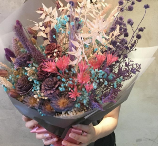 Букет из сухоцветов