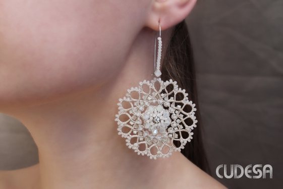 Серьги фриволите: схемы для начинающих с фото и видео